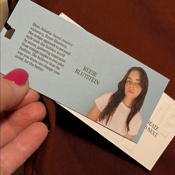 Future Collective Brown Pants size 10 - Picture 3 of 6